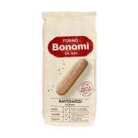 ราคา โบโนมิ เลดี้ฟิงเกอร์ 400 กรัม ขนม ขนมกินเล่น Ladyfinger Biscuits Savoiardi 400g Bonomi brand Fast shipping (22223308529)