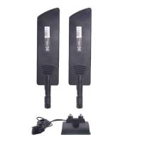 ราคา 5G WiFi Dual Band Sucker Antenna 42Dbi Signal Booster Amplifier Antenna for CPE MC801 Network Card Router Modem Black SMA Male (19472017785)