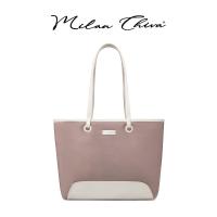 ราคา Milan chiva รุ่น Tote bag กระเป๋าสะพายไหล่ กระเป๋าถือ ใบใหญ่ทรงโท้ท หนังนิ่ม กระเป๋าสำหรับผู้หญิง (22677509951)