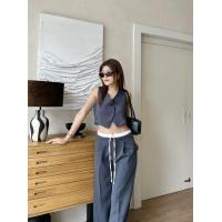 ราคา Twice Set ชุดเซ็ท 2 ชิ้นขายาว เซ็ทขายาวผู้หญิงงานป้าย กางเกง 2 ชั้น เสื้อกั๊ก 2 สี เกาหลี น่ารัก ป้าย BETTY (22434074196)