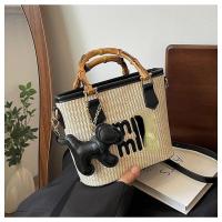 ราคา Movi Katie กระเป๋าสะพายผญ กระเป๋าถือกระเป๋าแฟชั่น กระเป๋าทรงถัง tote bag กระเป๋า สาน เก๋ๆกระเป๋าถือสวยๆ กระเป๋าถือสวยๆกระเป๋า สาน เก๋ๆ ระเป๋าสะพายข้างชายหาดดีไซน์เฉพาะกลุ่มสำหรับผู้หญิง (22997786565)