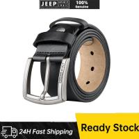 ราคา JEEP SPIRIT 1941 ESTD2024เข็มขัดผู้ชายเข็มขัดแฟชั่นหัวเข็มขัดแบรนด์ยอดนิยมหนังแท้ตกแต่ง Celana Setelan อเนกประสงค์สำหรับผู้ชาย (21575561849)