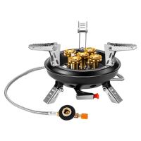 ราคา BRS 201A แบบพกพาเตาแก๊สแคมป์ปิ้ง 16000W แรงดันสูงโพรเพนบิวเทน Burner ฉุกเฉินกลางแจ้งเตา Piezo IGNITION (22982372751)