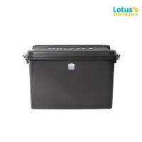 ราคา โลตัส กล่องล้อเลื่อน 100 ลิตร ขนาด 70 X 48 X 43 CM สีดำ (22434179002)
