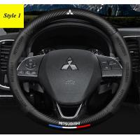ราคา ปลอกพวงมาลัยรถยนต์สำหรับ Mitsubishiปลอกหุ้มพวงมาลัยคาร์บอนไฟเบอร์ระบายอากาศได้ดีสำหรับ ASX Triton Pajero Outlander Attrage Mirage Xpander (14380556333)