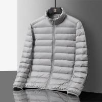 ราคา White Duck Down Jackets for Men Lightweight Thin Down Jacket Winter Warmth Oversized Coat (20914053644)