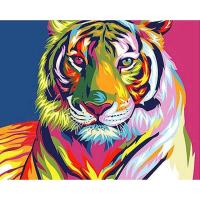 ราคา Diy Paint By Numbers Animal Kit Oil Painting By Number On Canvas Coloring Picture Handmade Gift For Adult Unique Gift Home Decor (20240885273)