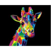 ราคา Diy Paint By Numbers Animal Kit Oil Painting By Number On Canvas Coloring Picture Handmade Gift For Adult Unique Gift Home Decor (20240885265)