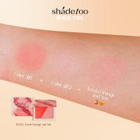 ราคา ShadeToo 2 Color Blush On Edition บลัชออนแบบฝุ่น เนื้อนุ่ม เบลอผิวให้แก้มแลดูเรียบเนียน ใช้ได้ทุกโทนสีผิว (22114445815)