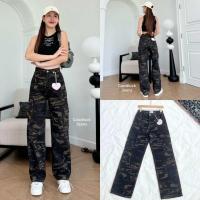 ราคา Cargo jeans ยีนส์ลายทหาร (21971398656)