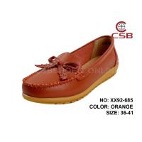 ราคา CSB รองเท้าหนังวัว XX92 685 รองเท้าแฟชั่นผู้หญิง ตกแต่งโบว์ (20756315889)