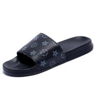 ราคา รองเท้าแตะผู้ชายแบบลำลองธุรกิจสำหรับผู้ชายดีไซน์หรูทรงหลุยส์แผ่นรองนิ่ม EVA กันลื่น (22347417209)