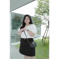 ราคา Black White Skirts กระโปรงยีนส์สีขาว ดำ เอว 34 42 เสื้อผ้าสาวอวบ Plussize (21454284043)