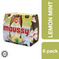 ราคา Moussy Malt Beverage Lemon Mint Flavour 330ml x 6 มูซี เครื่องดื่มมอลต์สกัด รสเลมอนมินท์ 330 มล x 6 (9119665682)