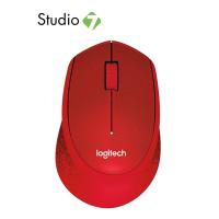 ราคา Logitech Mouse Wireless Silent Plus M331 Red by Banana IT (22502322093)