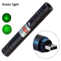 ราคา Original Laser Flashlight High Power Laser Green Red Pointer 10000m Adjustable Focus Laser Pointer USB Rechargeable (21980114664)