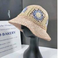 ราคา หมวกสานหญิง รุ่น S024 สไตล์ญี่ปุ่นใส่สบาย หมวกกันแดด ปักดอกทานตะวัน เนื้ออ่อน ปีกกลางๆสามารถพับใส่กระเป๋าได้ ทำจากฟาง (15613293385)