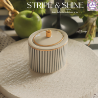 ราคา Violet Flamingo ชุดน้ำชารุ่น Stripe and Shine Tea Set เซ็ตกาน้ำชา แก้วพร้อมจานรอง สินค้าเกรดคุณภาพส่งออกยุโรป (23013591304)
