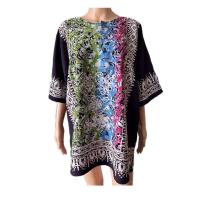 ราคา สินค้าใหม่ เสื้ออินโดบาติคแท้ เนื้อผ้าสปันเรยอนคุณภาพ ผ้าดีทิ้งตัว ใส่สบาย ไม่ร้อน มีกระดุมอก 2 เม็ดถอดได้ ขนาด 42 นิ้ว และขนาดใหญ่ 48 นิ้ว ใส่ได้ทั้งชายและหญิง สินค้าแนะนำค่ะ (22847225283)