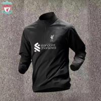 ราคา 23 24 real Madrid แขนยาว Liverpool Mens Football Training Kit Half sleeved Football Training Kit New Training Clothes outdoor Sports Running sweat DRY Breathable clothing (22728966445)