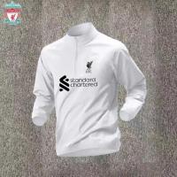 ราคา 23 24 real Madrid แขนยาว Liverpool Mens Football Training Kit Half sleeved Football Training Kit New Training Clothes outdoor Sports Running sweat DRY Breathable clothing (22728966428)