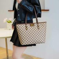 ราคา พร้อมส่ง กระเป๋าแฟชั่นสะพายข้าง งานหนังpuพรีเมี่ยม ทรงช้อปปิ้ง (21890551480)