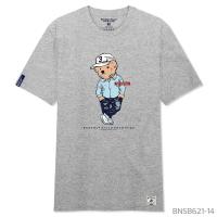 ราคา S 5XLBEVERLY HILLS POLO CLUB เสื้อยืดคอกลมแขนสั้น The Clic Bear (22781808390)