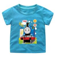 ราคา เสื้อยืดรถไฟโทมัสเด็กน่ารักเสื้อยืดผ้าฝ้าย100 เสื้อยืดสำหรับเด็กผู้หญิงเสื้อผ้าเด็กผู้ชายลายการ์ตูน 100 150CM (22303602080)