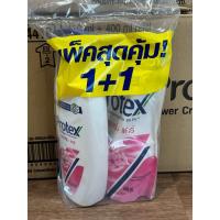 ราคา 1 แถม1 Protex shower โพรเทคส์ ครีมอาบน้ำ เจลอาบน้ำ ลดการสะสมของแบคทีเรีย (22115257149)