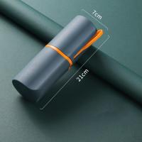 ราคา กล่องเก็บแปรงสีฟัน กล่องใส่แปรงสีฟัน ที่ใส่แปรงสีฟัน กล่องเก็บอุปกรณ์อาบน้ำ แบบพกพา มี 4 สีให้เลือก กล่องแปรงสีฟันและยาสีฟันพกพา (15583933828)