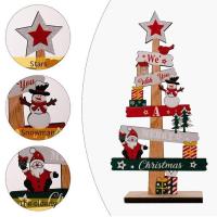 ราคา GGtoy เครื่องประดับไม้ประดับต้นคริสต์มาสทาสีเครื่องประดับคริสต์มาสการ์ตูน Faceless Santa เครื่องประดับไม้หัตถกรรม (23087158791)