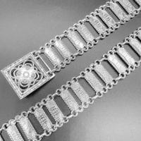 ราคา March jewelry เครื่องประดับไทย ชุดไทย เข็มขัดสุภาพสตรี เข็มขัดวินเทจ เข็มขัดสีทอง เข็มขัดทอง เข็มขัดเงิน เข็มขัดเงินสีดำ (21456508377)