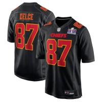 ราคา 2024 NFL Super Bowl Update travis kelce Kansas City Chiefs JERSEY Black balarts Sports TEE PLUS ขนาดพัดลม Version (22839837125)