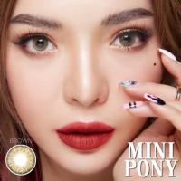 ราคา คอนแทคเลนส์ Hydrogel Mini Pony Brown Gray Rozelens ขนาดมินิ ลายที่คนถามหามาเยอะมาก (22597516522)