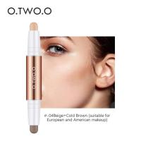 ราคา O TWO O กันน้ำ 2 in 1 ไฮไลท์ คอนทัวร์ สติ๊ก สองด้าน คอนทัวร์หน้า เงาจมูก คอนทัวร์ ไฮไลท์ ปากกาเงา (10332114392)