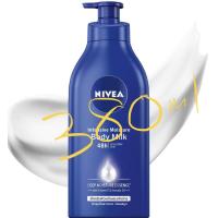 ราคา Nivea นีเวีย โลชั่นบำรุงผิวกาย อินเทนซีฟ มอยส์เจอร์ บอดี้ มิลค์ 380 ml 550 ml 525 ml Intensive Moisture Body Milk (22069829983)