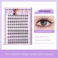 ราคา Iomlss BQI glue free false eyelashes long lasting curl natural eyelash extension reusable curved eyelashes for beginners single cluster eyelashes (22696877126)