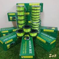 ราคา มี COD สีเขียว เบอร์ 60 สายเอ็นสะท้อนแสง สีเขียว เหลือง เส้นเอ็น เชือกเอ็น เอ็นก่อสร้าง เอ็นตกปลา เหนียว ทนทาน เบอร์ 50 200 ตรา Golden Bee (22116527066)