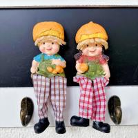 ราคา Rustic สไตล์ประเทศอเมริกันตุ๊กตาเรซิ่นแม่เหล็กตู้เย็นตกแต่งห้องครัว Chef แขวนเท้าตุ๊กตาเครื่องประดับตกแต่งบ้าน (21849798188)