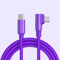 ราคา 1M 2M 3M PD 60W ที่ชาร์จไฟรวดเร็ว USB C ไปยัง USB Type C สายเคเบิล Type C ถึง Type C ศอกสายสำหรับ Iphone 15 Pro สูงสุด MacBook iPad Samsung Xiaomi (22066283810)