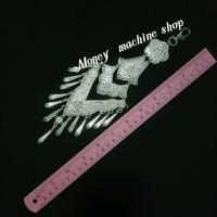 ราคา ตุ้งติ้งห้อยเข็มขัด สีเงินขาว ที่ห้อยเข็มขัด เครื่องประดับล้านนา เครื่องประดับชุดไทย เครื่องประดับอีสาน (11966009791)