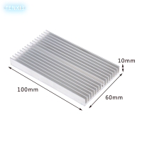 ราคา TENXI3 อลูมิเนียมฮีทซิงค์100มม แผ่นระบายความร้อน LED IC Chip Cooler หม้อน้ำ HEAT SINK (22585390483)