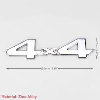 ราคา V6 3D โลโก้รถยนต์ของสติกเกอร์โลโก้โลหะตกแต่งยานยนต์4X4 D4D จำกัด (18711204382)