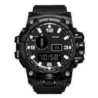 ราคา นาฬิกาเรืองแสงนาฬิกาปลุกนาฬิกาดิจิทัลสำหรับเล่นกีฬาของผู้ชาย (22697616839)