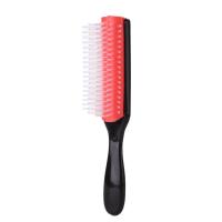 ราคา 9แถว Detangling ผมแปรง Denman Detangler Hairbrush Scalp Massager ตรงหยิกเปียก DIY แปรงหวีผม (23046486863)