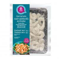 ราคา Qfresh กุ้งขาวผ่าหลัง ถอดหางแช่เยือกแข็ง 70 130 ตัว ปอนด์ 240 กรัม (23004961195)