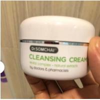 ราคา Dr Somchai ดร สมชาย คลีนซิ่งครีม 40 ก เช็ดเครื่องสำอางสำหรับทุกสภาพ (19295307829)