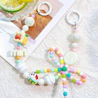 ราคา EleganceEssence สายคล้องโทรศัพท์มือถือสีสันสดใสสายคล้องข้อมือสำหรับผู้หญิงสายคล้องมือถือแบบสั้นป้องกันการสูญหาย (22518122735)
