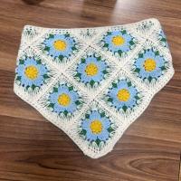 ราคา ผ้าโพกศีรษะถักวินเทจฝรั่งเศส ผู้หญิง หวาน น่ารัก ดอกไม้โครเชต์ ศิลปะ ที่คาดผมสไตล์ผ้าพันคอสามเหลี่ยมแฮนด์เมด อินเทรนด์ สตรอเบอร์รี่ (22894839249)