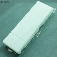 ราคา SUJIOO5 กล่องดินสอที่เก็บปากกาโรงเรียนกล่องพลาสติกใส่ดินสออุปกรณ์เครื่องเขียน (22611367014)